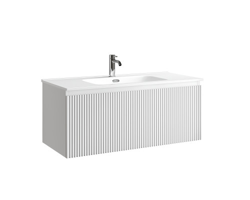 Тумба под раковину Sancos Snob R 1.0 100 SNR1.0100W подвесная цвет Bianco