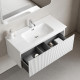 Тумба под раковину Sancos Snob R 1.0 100 SNR1.0100W подвесная цвет Bianco