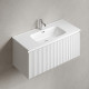 Тумба под раковину Sancos Snob R 1.0 100 SNR1.0100W подвесная цвет Bianco