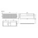 Тумба под раковину Sancos Snob R 1.0 120 SNR1.0120CE подвесная цвет Beige Soft