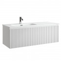 Тумба под раковину Sancos Snob R 1.0 120 L SNR1.0120LW подвесная цвет Bianco