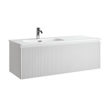 Тумба под раковину Sancos Snob R 1.0 120 L SNR1.0120LW подвесная цвет Bianco