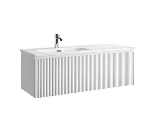 Тумба под раковину Sancos Snob R 1.0 120 L SNR1.0120LW подвесная цвет Bianco