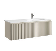 Тумба под раковину Sancos Snob R 1.0 120 R SNR1.0120RCE подвесная цвет Beige Soft