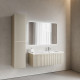 Тумба под раковину Sancos Snob R 1.0 120 R SNR1.0120RCE подвесная цвет Beige Soft