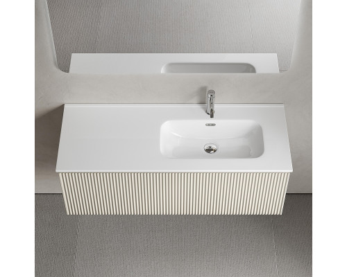Тумба под раковину Sancos Snob R 1.0 120 R SNR1.0120RCE подвесная цвет Beige Soft
