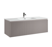 Тумба под раковину Sancos Snob R 1.0 120 SNR1.0120SM подвесная цвет Doha Soft