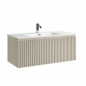Тумба под раковину Sancos Snob R 1.0 100 SNR1.0100CE подвесная цвет Beige Soft