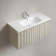 Тумба под раковину Sancos Snob R 1.0 100 SNR1.0100CE подвесная цвет Beige Soft