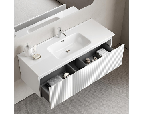 Тумба под раковину Sancos Snob R 1.0 120 SNR1.0120W подвесная цвет Bianco