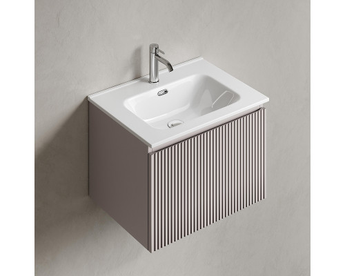 Тумба под раковину Sancos Snob R 1.0 60 SNR1.060SM подвесная цвет Doha Soft