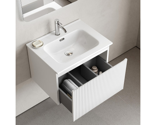 Тумба под раковину Sancos Snob R 1.0 60 SNR1.060W подвесная цвет Bianco