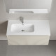 Тумба под раковину Sancos Snob R 1.0 100 L SNR1.0100LCE подвесная цвет Beige Soft