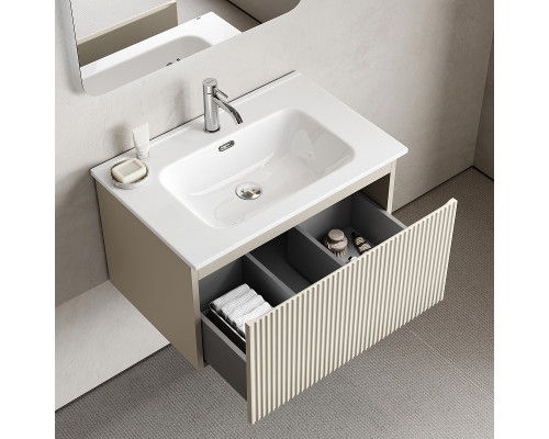 Тумба под раковину Sancos Snob R 1.0 70 SNR1.070CE подвесная цвет Beige Soft