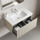 Тумба под раковину Sancos Snob R 1.0 80 SNR1.080CE подвесная цвет Beige Soft