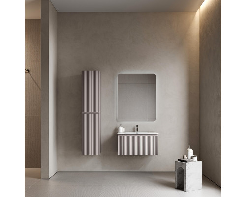Тумба под раковину Sancos Snob R 1.0 80 SNR1.080SM подвесная цвет Doha Soft