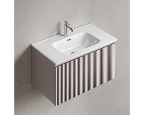 Тумба под раковину Sancos Snob R 1.0 80 SNR1.080SM подвесная цвет Doha Soft