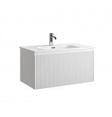 Тумба под раковину Sancos Snob R 1.0 80 SNR1.080W подвесная цвет Bianco