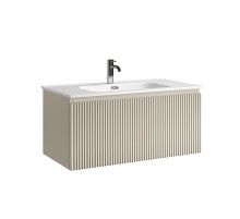 Тумба под раковину Sancos Snob R 1.0 90 SNR1.090CE подвесная цвет Beige Soft