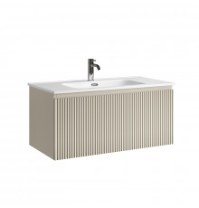 Тумба под раковину Sancos Snob R 1.0 90 SNR1.090CE подвесная цвет Beige Soft