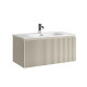 Тумба под раковину Sancos Snob R 1.0 90 SNR1.090CE подвесная цвет Beige Soft