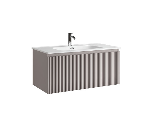 Тумба под раковину Sancos Snob R 1.0 90 SNR1.090SM подвесная цвет Doha Soft