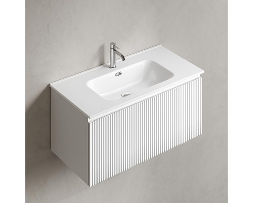 Тумба под раковину Sancos Snob R 1.0 90 SNR1.090W подвесная цвет Bianco