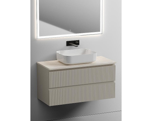Тумба под раковину Sancos Snob T 100 SNT100CE подвесная Beige Soft