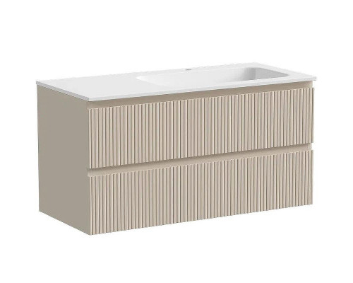Тумба под раковину Sancos Snob T 100 R SNT100RCE подвесная Beige Soft