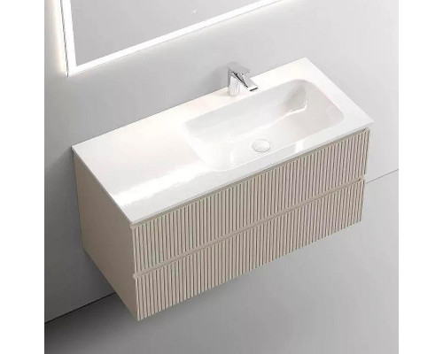 Тумба под раковину Sancos Snob T 100 R SNT100RCE подвесная Beige Soft