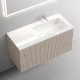 Тумба под раковину Sancos Snob T 100 R SNT100RCE подвесная Beige Soft