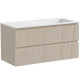 Тумба под раковину Sancos Snob T 100 R SNT100RCE подвесная Beige Soft