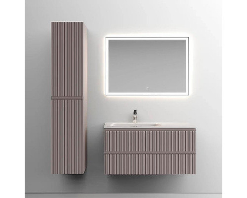Тумба под раковину Sancos Snob T 100 L SNT100LSM подвесная Doha Soft
