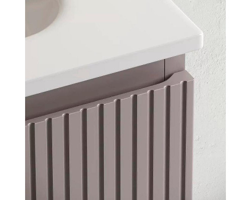 Тумба под раковину Sancos Snob T 100 L SNT100LSM подвесная Doha Soft
