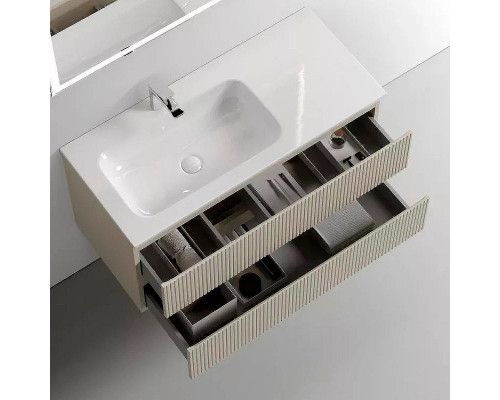 Тумба под раковину Sancos Snob T 100 L SNT100LCE подвесная Beige Soft