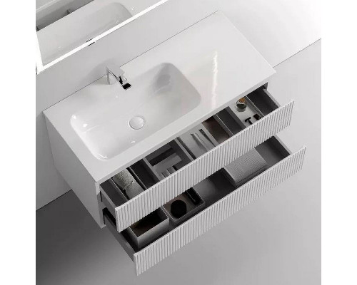 Тумба под раковину Sancos Snob T 100 L SNT100LW подвесная Bianco