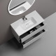 Тумба под раковину Sancos Snob T 90 SNT90W подвесная Bianco