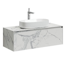 Тумба под раковину Sancos Stone 120 ST120SV подвесная Statuario White