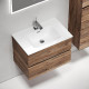 Тумба с раковиной Sancos Urban 70 UR70ECH+Element 70 CN7007 подвесная Дуб чарльстон