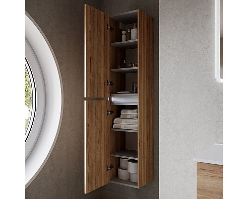 Santeh-Crystal.ru: Шкаф пенал Sancos Urban 35 PUR35EG подвесной Дуб Галифакс натуральный Приобрести Шкаф пенал Sancos Urban 35 PUR35EG подвесной Дуб Галифакс натуральный в магазине сантехники Santeh-Crystal.ru