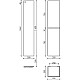 Приобрести Шкаф пенал Sancos Urban 35 PUR35EG подвесной Дуб Галифакс натуральный в магазине сантехники Santeh-Crystal.ru