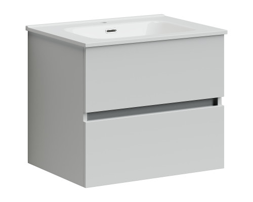 Заказать Тумба под раковину Sancos Urban 60 UR60W подвесная Белый глянец в магазине сантехники Santeh-Crystal.ru