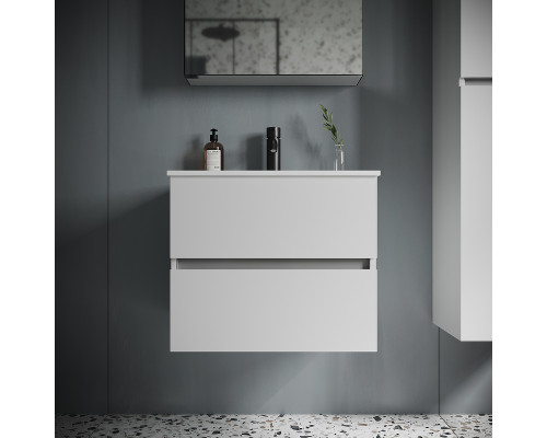 Заказать Тумба под раковину Sancos Urban 60 UR60W подвесная Белый глянец в магазине сантехники Santeh-Crystal.ru