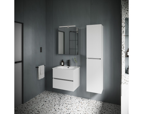 Заказать Тумба под раковину Sancos Urban 60 UR60W подвесная Белый глянец в магазине сантехники Santeh-Crystal.ru