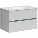 Тумба под раковину Sancos Urban 80 UR80W подвесная Белый глянец Тумба под раковину Sancos Urban 80 UR80W подвесная Белый глянец