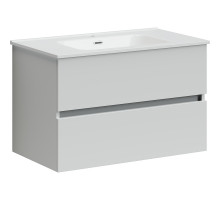 Тумба под раковину Sancos Urban 80 UR80W подвесная Белый глянец
