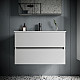 Купить Тумба под раковину Sancos Urban 80 UR80W подвесная Белый глянец в магазине сантехники Santeh-Crystal.ru