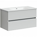 Тумба под раковину Sancos Urban 90 UR90W подвесная Белый глянец Тумба под раковину Sancos Urban 90 UR90W подвесная Белый глянец