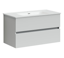 Тумба под раковину Sancos Urban 90 UR90W подвесная Белый глянец