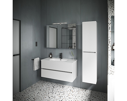 Santeh-Crystal.ru: Тумба под раковину Sancos Urban 100 UR100W подвесная Белый глянец Заказать Тумба под раковину Sancos Urban 100 UR100W подвесная Белый глянец в магазине сантехники Santeh-Crystal.ru